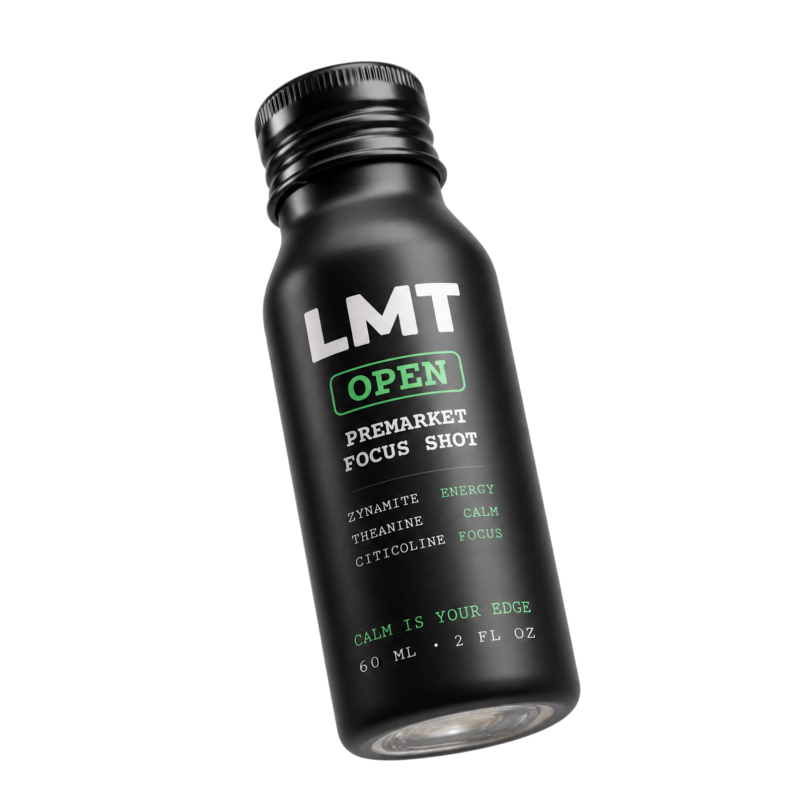 A bottle of LMT Open